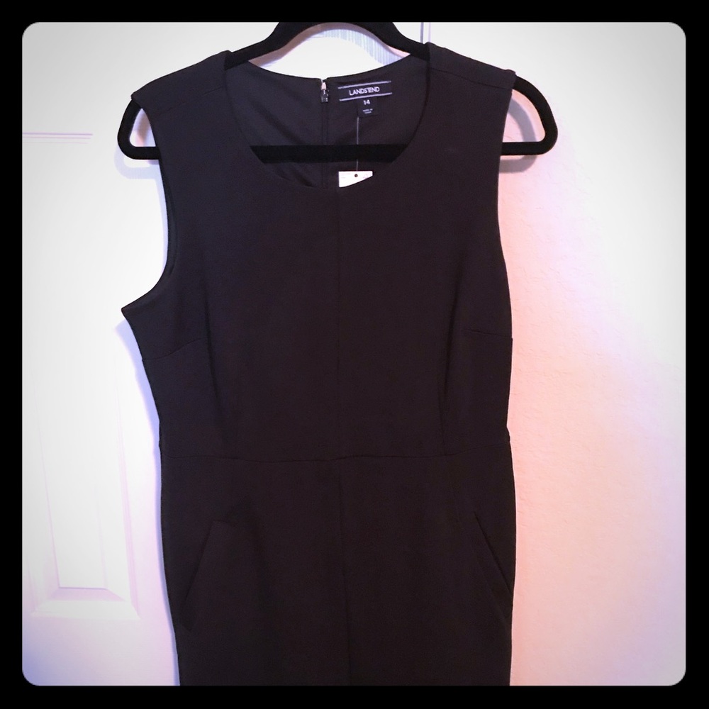 Lands end sheath dress